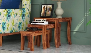 Great Discount on Wooden Nesting Tables in India